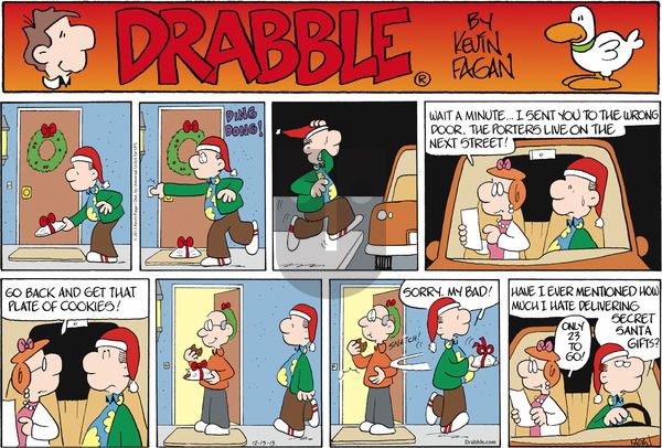 Drabble on Sunday December 15, 2013 Comic Strip