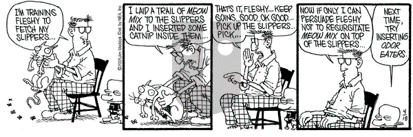 Monty on Monday April 18, 2005 Comic Strip