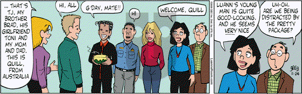 Luann on Tuesday November 24, 2009 Comic Strip