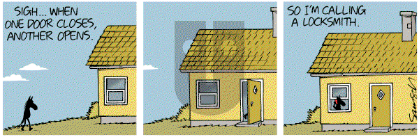 Dark Side of the Horse on Tuesday April 12, 2011 Comic Strip