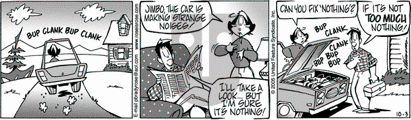 Rose is Rose on Monday October 3, 2005 Comic Strip