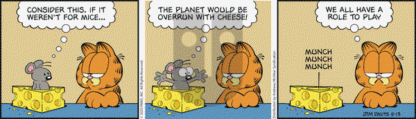 Garfield on Wednesday May 13, 2020 Comic Strip