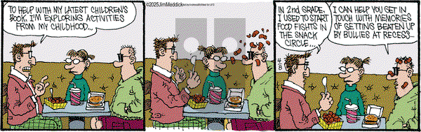 Monty on Tuesday April 8, 2025 Comic Strip