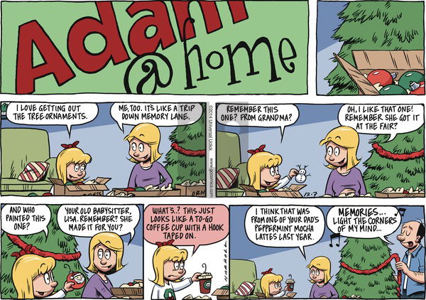 Adam@Home on Sunday December 7, 2014 Comic Strip