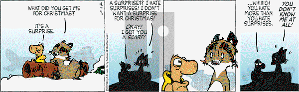Over the Hedge on Monday December 4, 2017 Comic Strip