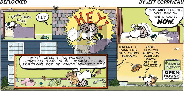 DeFlocked on Sunday November 9, 2008 Comic Strip