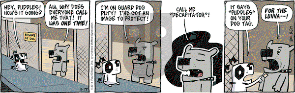 Pooch Cafe on Saturday November 17, 2018 Comic Strip