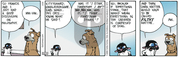 Get Fuzzy on Saturday February 25, 2017 Comic Strip