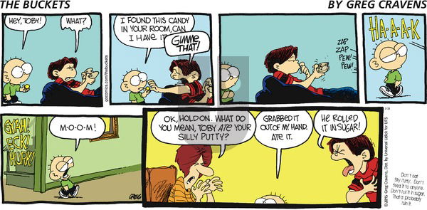 The Buckets on Sunday January 18, 2015 Comic Strip