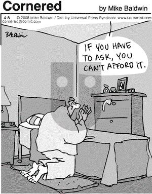 Cornered on Tuesday April 8, 2008 Comic Strip
