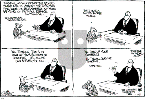 Pat Oliphant on Saturday April 22, 2006 Comic Strip