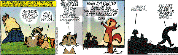 Over the Hedge on Wednesday May 12, 2010 Comic Strip
