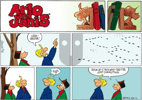 Arlo and Janis on Sunday February 22, 2004 Comic Strip