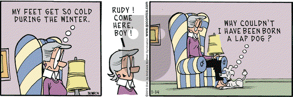 Grand Avenue on Monday January 14, 2019 Comic Strip