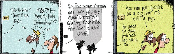 The Knight Life on Wednesday October 29, 2008 Comic Strip