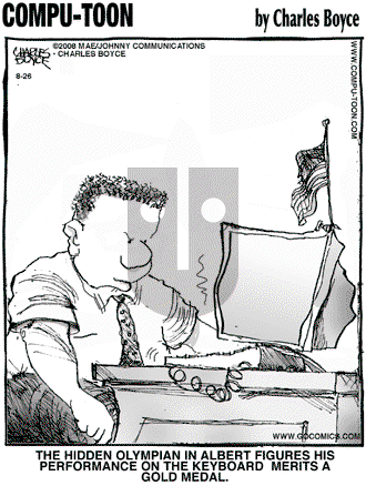 Compu-toon on Tuesday August 26, 2008 Comic Strip