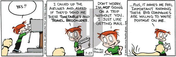 Red and Rover on Saturday July 27, 2002 Comic Strip