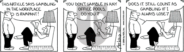 The Born Loser on Thursday October 21, 2004 Comic Strip