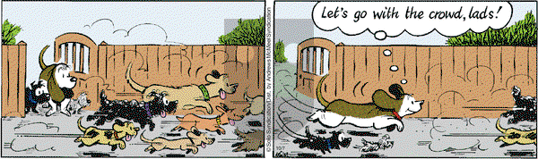 Fred Basset on Monday October 7, 2019 Comic Strip