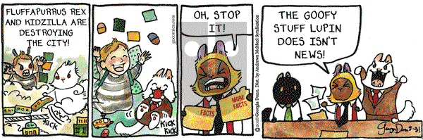 Breaking Cat News on Thursday May 31, 2018 Comic Strip