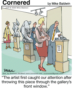 Cornered on Thursday February 27, 2020 Comic Strip
