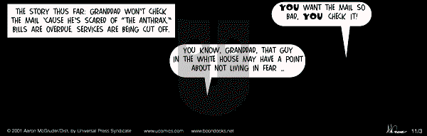 The Boondocks on Saturday June 6, 2009 Comic Strip