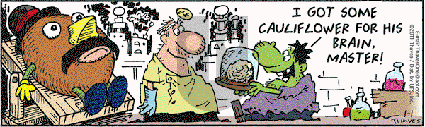 Frank and Ernest on Saturday January 1, 2011 Comic Strip