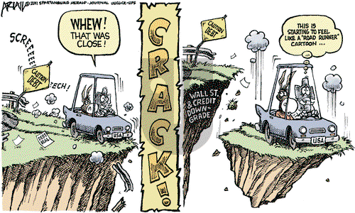 Robert Ariail on Monday August 8, 2011 Comic Strip