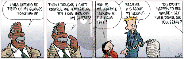 Frazz on Friday January 10, 2014 Comic Strip