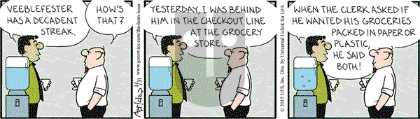 The Born Loser on Tuesday March 31, 2015 Comic Strip