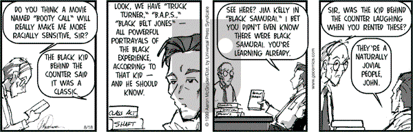 The Boondocks on Friday March 21, 2014 Comic Strip