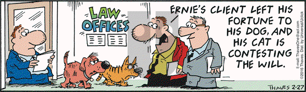 Frank and Ernest on Saturday February 27, 2016 Comic Strip