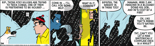 Rip Haywire on Saturday January 26, 2019 Comic Strip