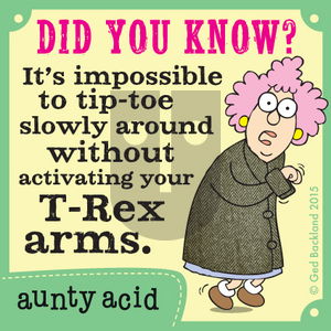 Aunty Acid on Wednesday January 21, 2015 Comic Strip
