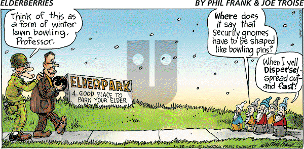 The Elderberries on Sunday January 28, 2007 Comic Strip