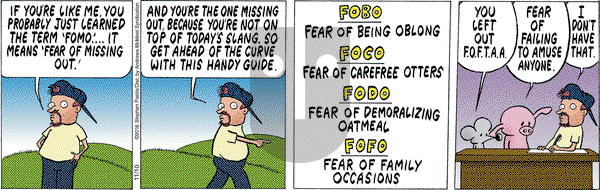 Pearls Before Swine on Saturday November 10, 2018 Comic Strip