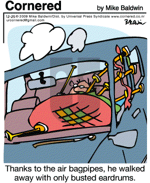 Cornered on Friday December 25, 2009 Comic Strip