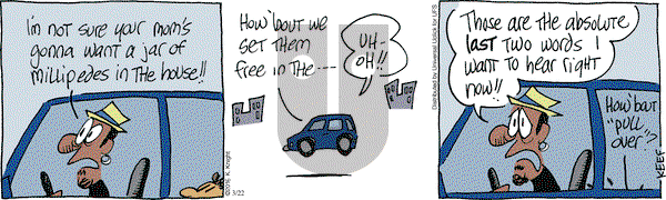 The Knight Life on Tuesday March 22, 2016 Comic Strip