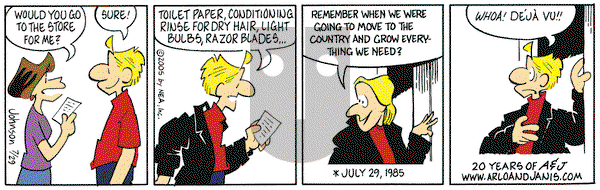 Arlo and Janis on Friday July 29, 2005 Comic Strip