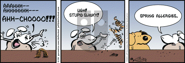 DeFlocked on Wednesday March 26, 2025 Comic Strip