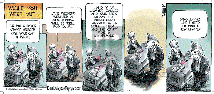 Non Sequitur on Sunday December 8, 1996 Comic Strip