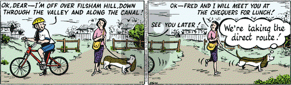 Fred Basset on Saturday August 8, 2020 Comic Strip