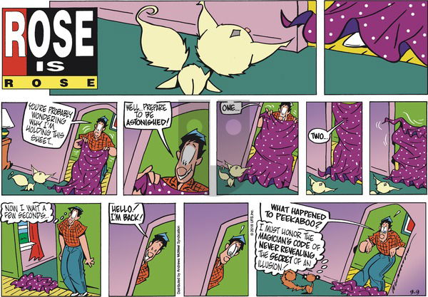 Rose is Rose on Sunday September 9, 2018 Comic Strip
