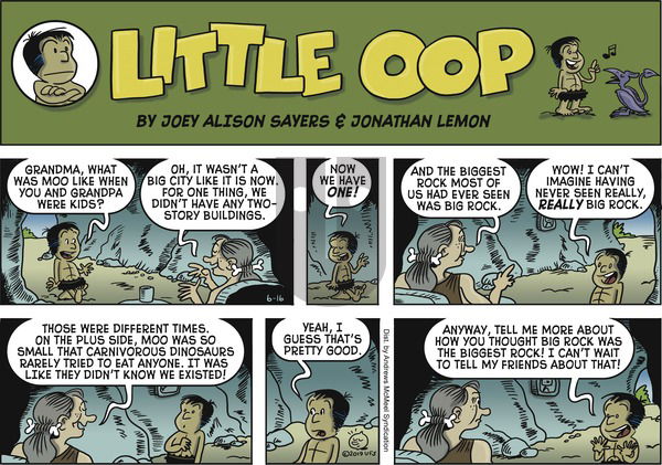 Alley Oop on Sunday June 16, 2019 Comic Strip
