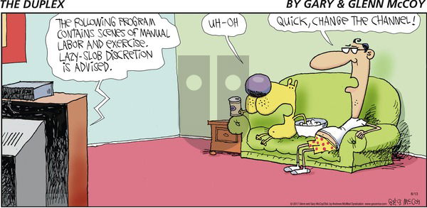 The Duplex on Sunday August 13, 2017 Comic Strip