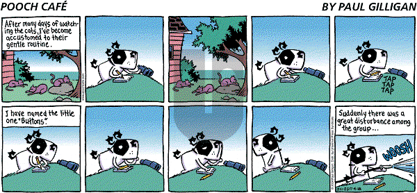 Pooch Cafe on Friday May 14, 2004 Comic Strip