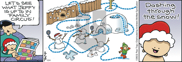 Thatababy - Monday December 4, 2023 Comic Strip