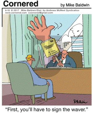 Cornered on Monday June 19, 2017 Comic Strip