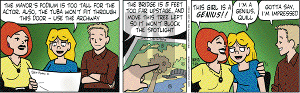 Luann on Thursday July 24, 2014 Comic Strip