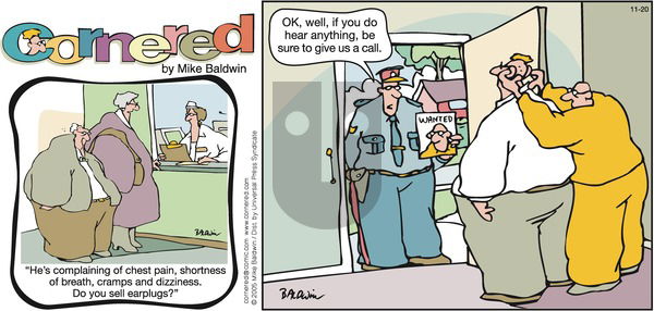 Cornered on Sunday November 20, 2005 Comic Strip